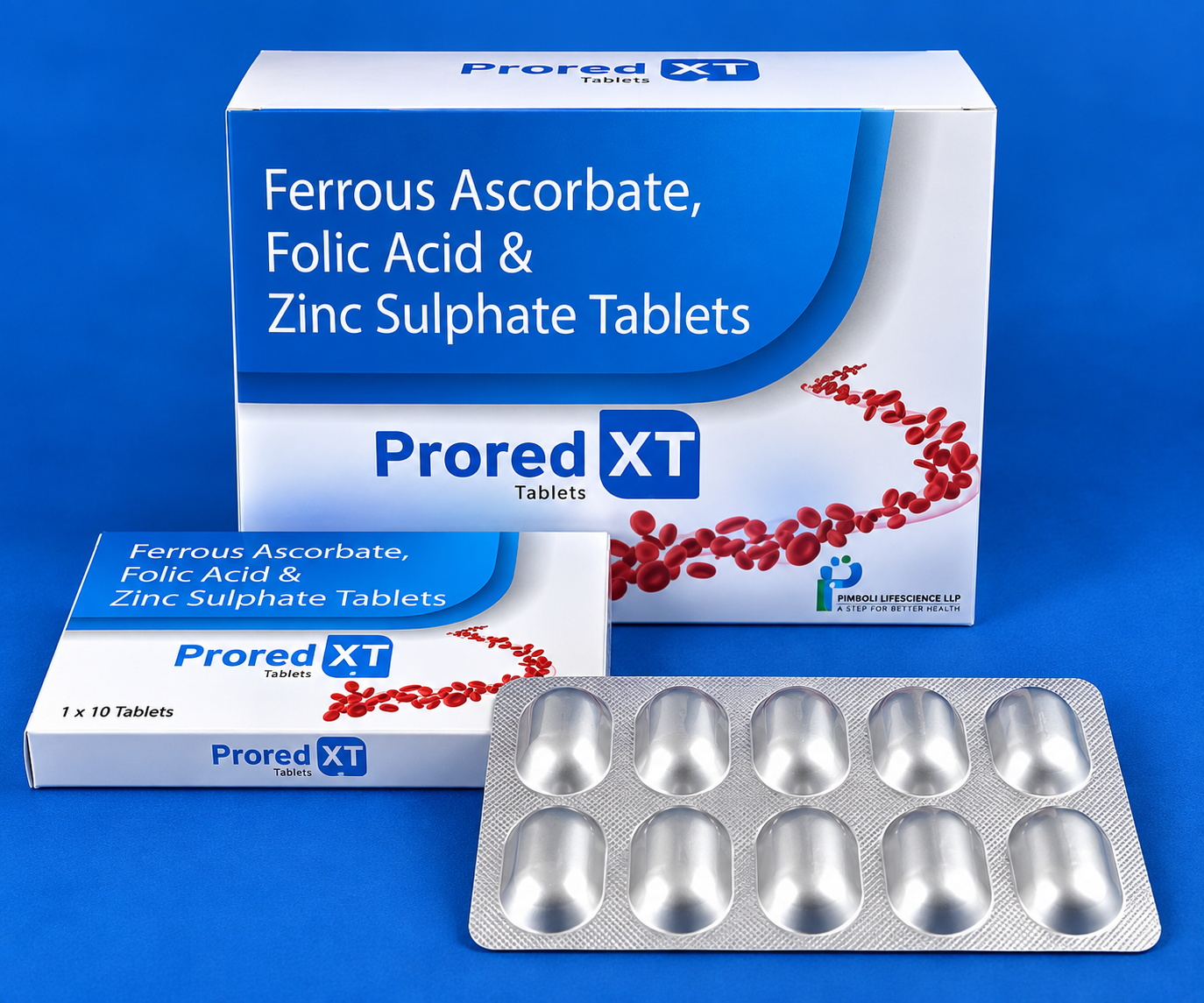 Ferrous Ascorbate, Folic Acid & Zinc Sulphate Tablets